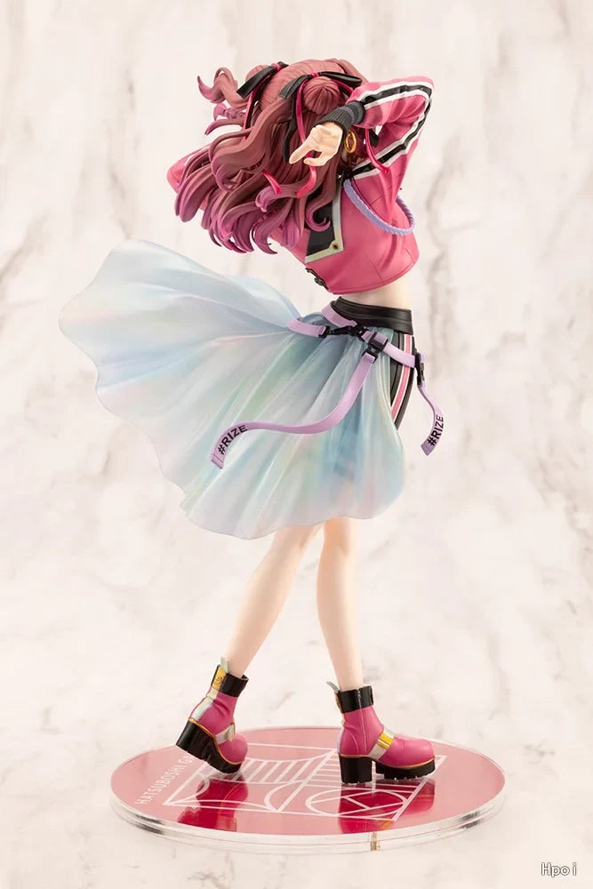 '-In Stock Original KOTOBUKIYA School Idol Master Saki Hanami Fighting My Way 24cm Animation Figures 2026 New 1/7 Ornaments