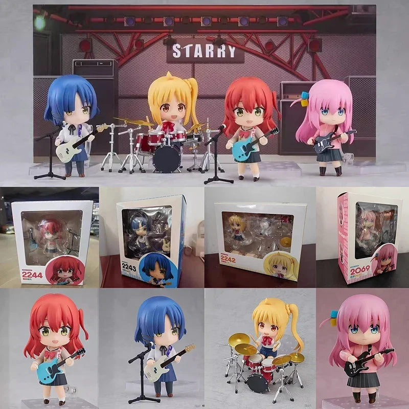 #2069 Bocchi The Rock! Hitori Goto Anime Girl Ijichi Nijika Yamada Ryo Kita Ikuyo Figures Kawaii Collection Model Toy Doll Gift