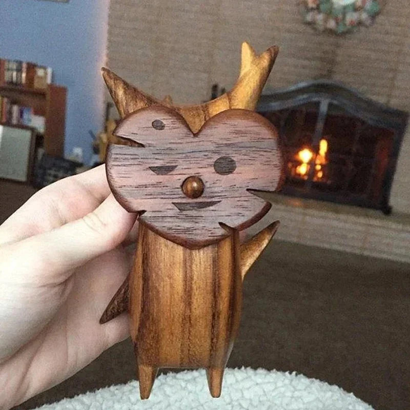 1 pcs Wood Statue Decoration Resin handwork Statue Koroks Family Game Lovers Zelda Breath of The Wild