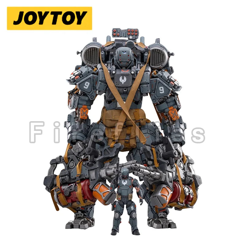 1/18 JOYTOY Action Figure Mecha Fear V Heavy Trajectory Type W/ Pilot Anime Collection Model Toy For Gift
