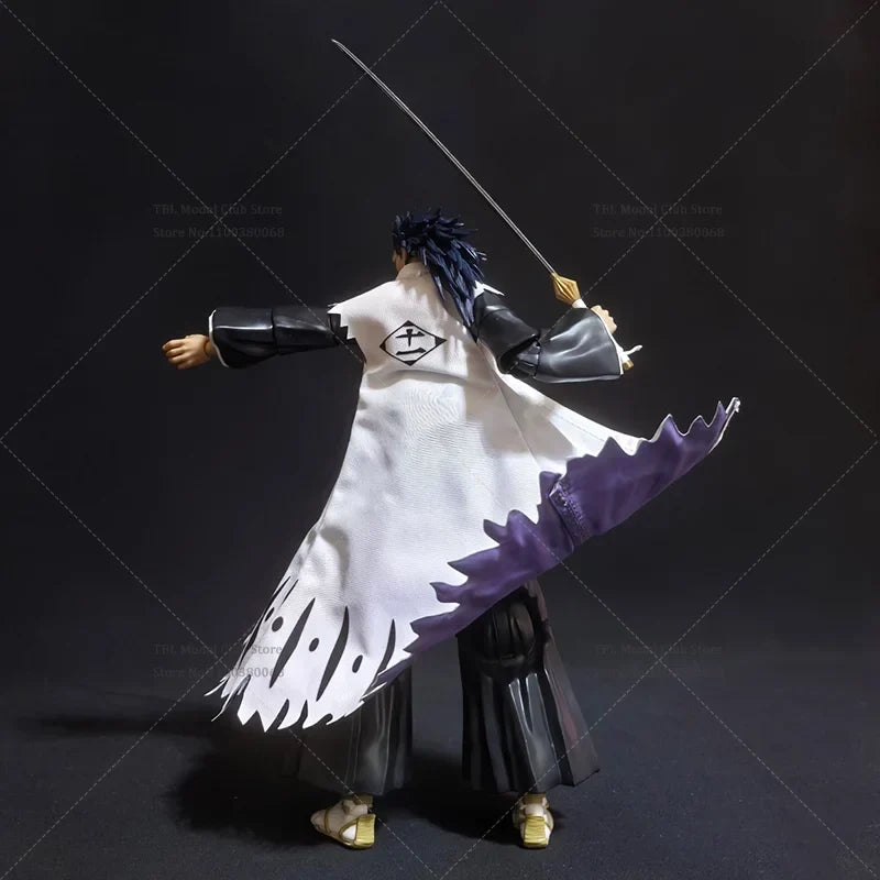 1/12 Scale Male Clothes Shinigami Zaraki Kenpachi Captain of Team Eleven Japanese Anime For SHF 6-inch Action Figure Soldier