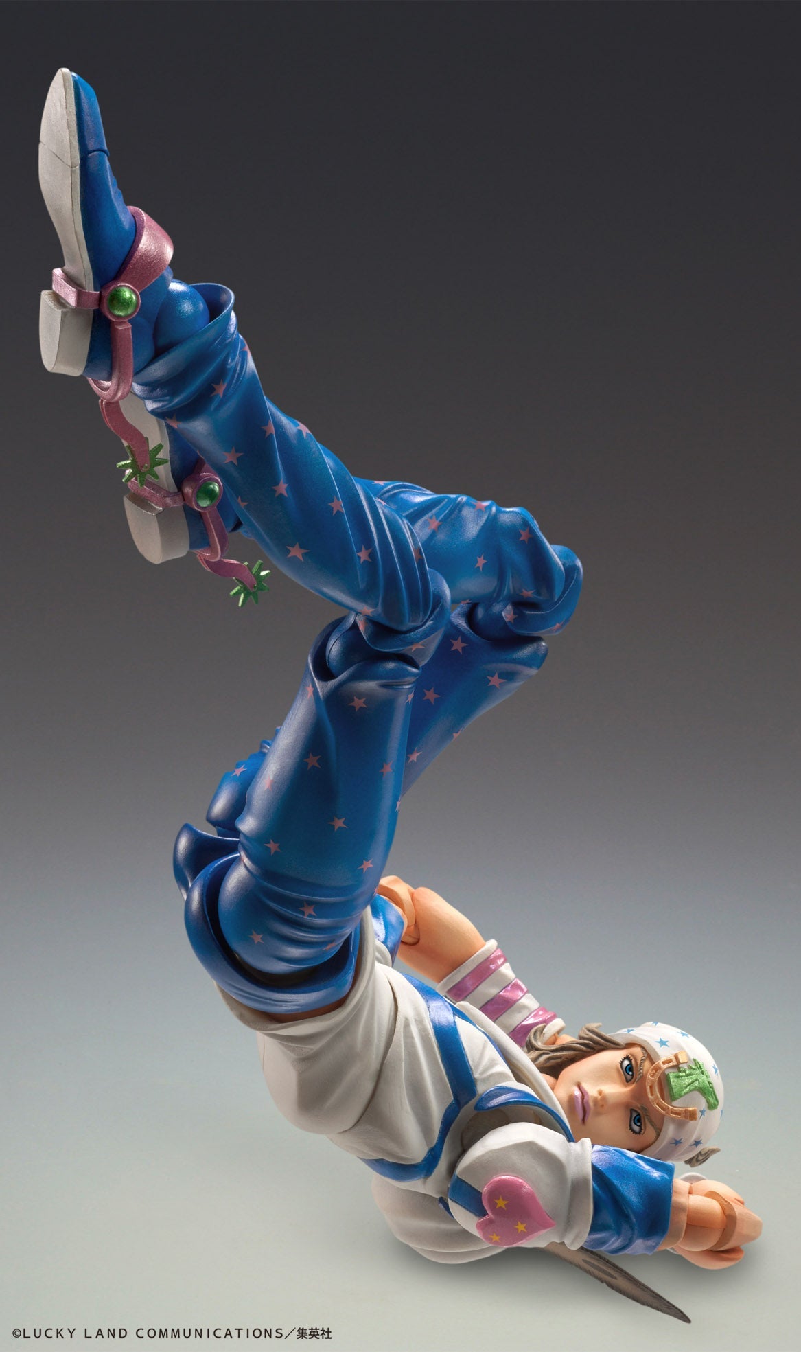 Super Action Statue JoJo's Part.VII Steel Ball Run Johnny Joestar Action Figure
