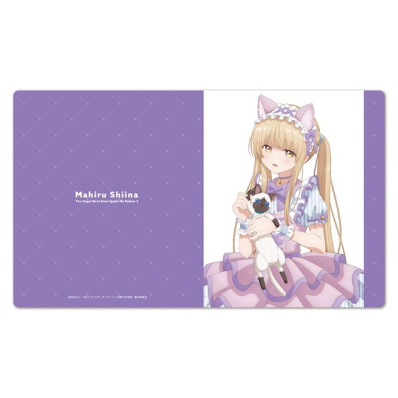 Azu Maker Character Rubber Mat Mahiru Shiina Cat Ear Lolita Fashion ver. JAPAN