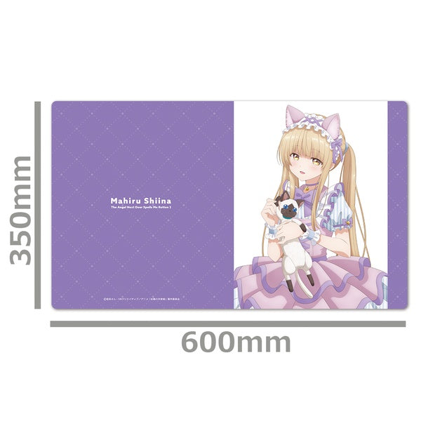 Azu Maker Character Rubber Mat Mahiru Shiina Cat Ear Lolita Fashion ver. JAPAN