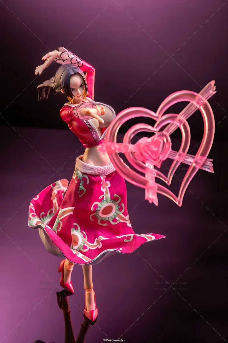 1/12 Scale Female Clothes One Piece Pirate Empress Boa·Hancock Japanese Anime For VAH  6-inch Action Figure Soldier Scene