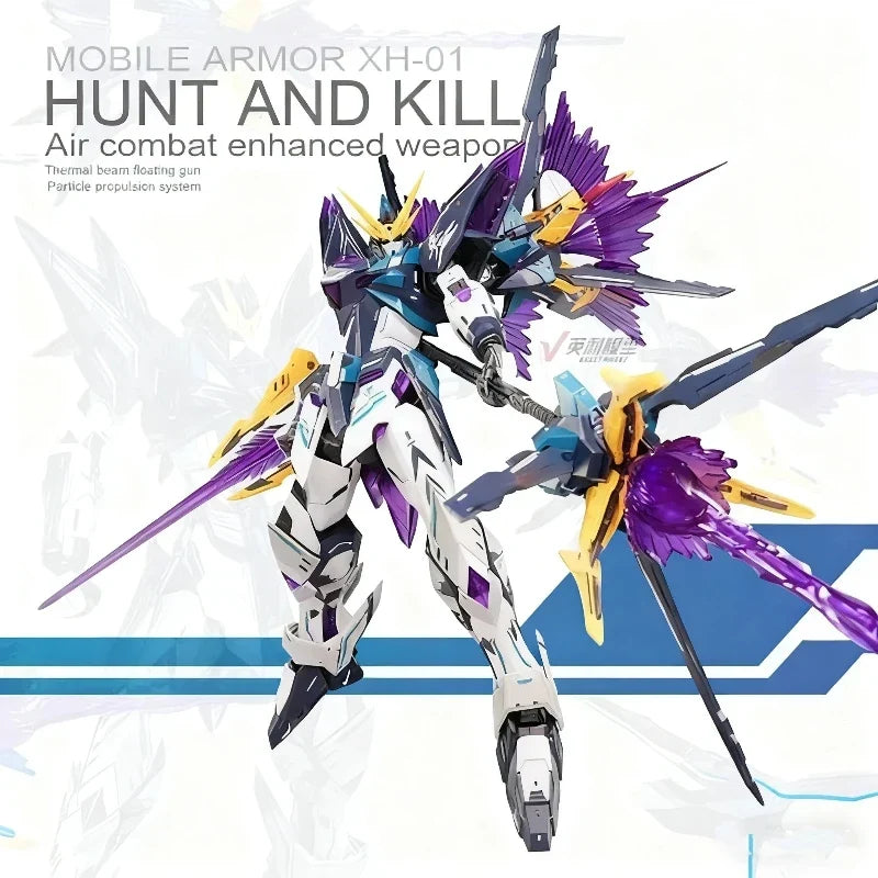 1/100 Snaa Super Model Hunter Falcon Soul Awakening Assembly Model Kit Action Figures Desktop Decoration Boy Surprise Gifts Toys