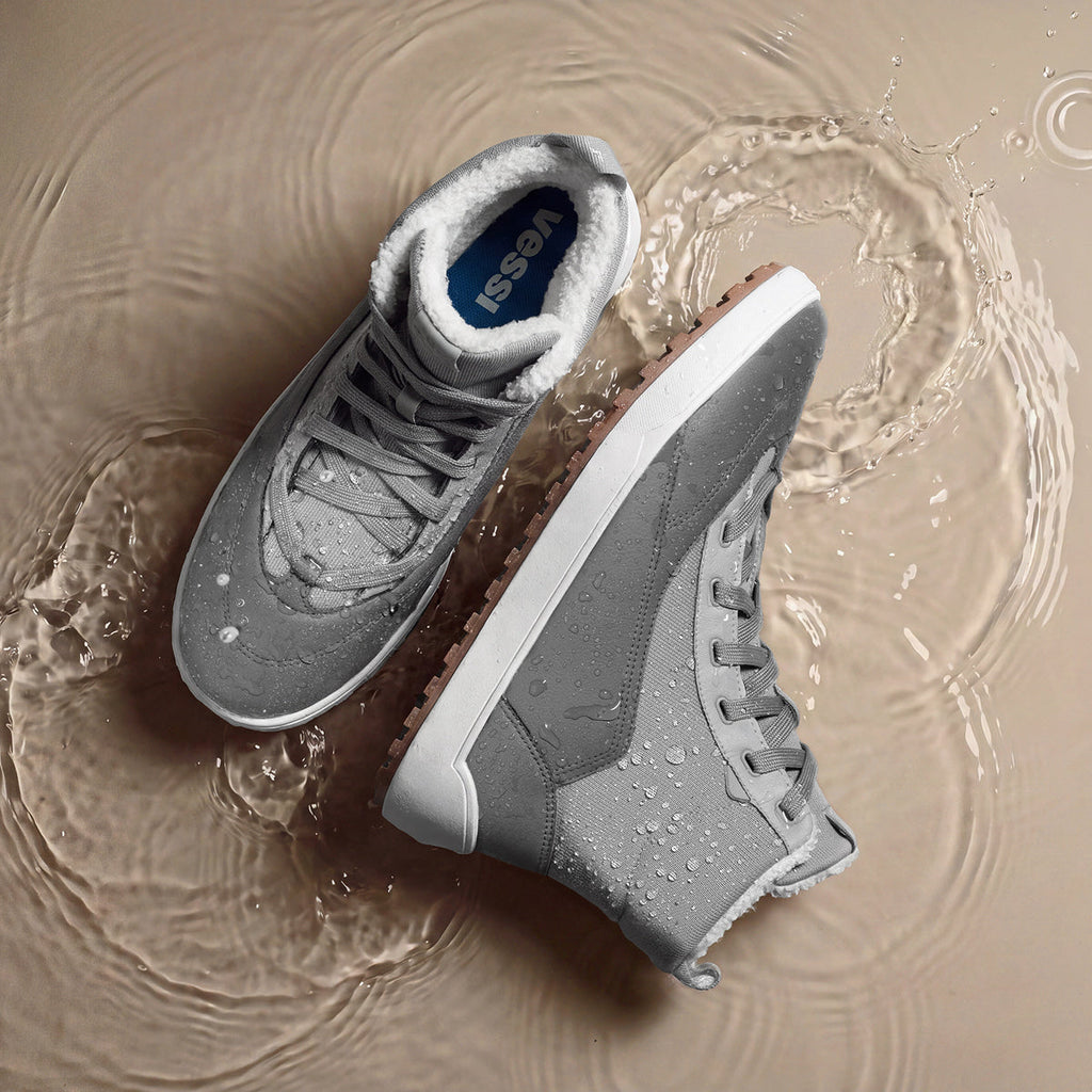 Women's Alta High Top- Mid Grey/Light Dune