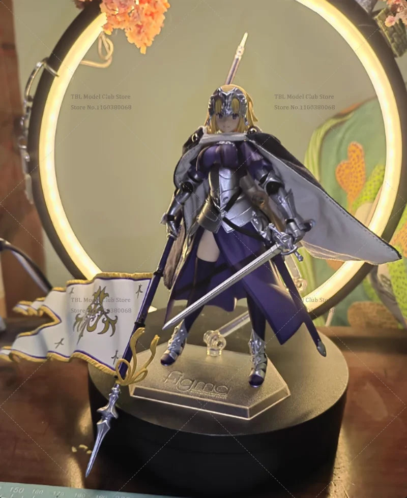 1/12 Scale Female Clothes Cloak Fate/Zero Joan of Arc Ruler Saber Japanese Anime For figma 6-inch Action Figure Soldier Scene