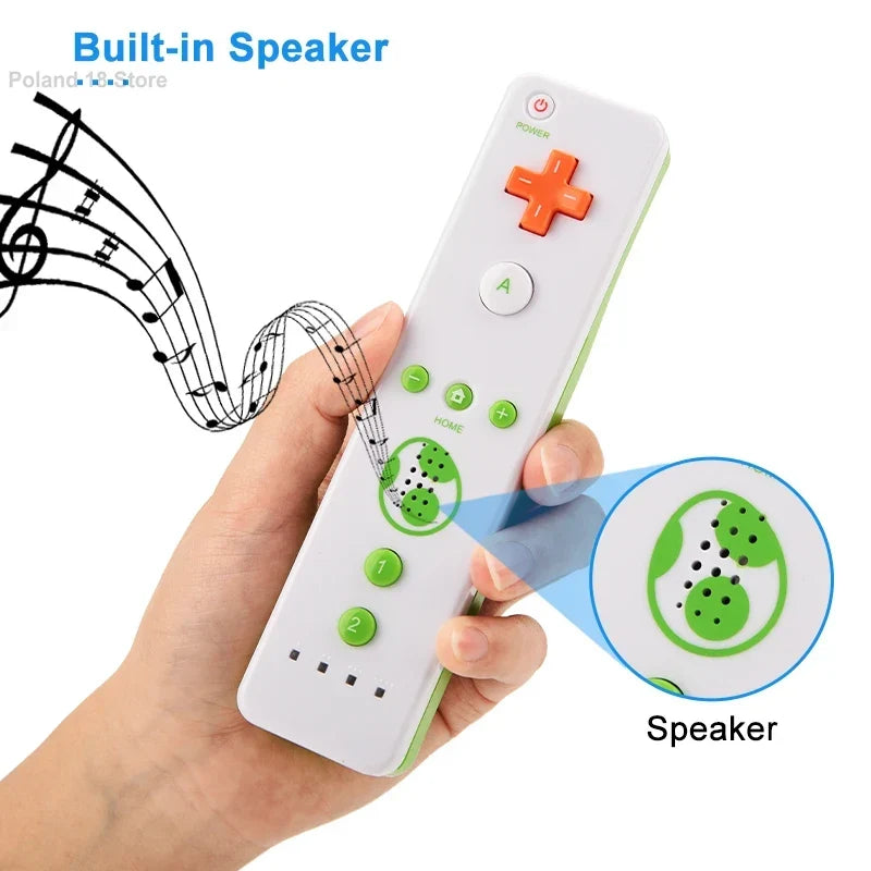 1 pair with Nunchuck Controller Set Motion Plus Remote Controller Wii Remote Controller Gamepad for Nintendo Wii Games Control