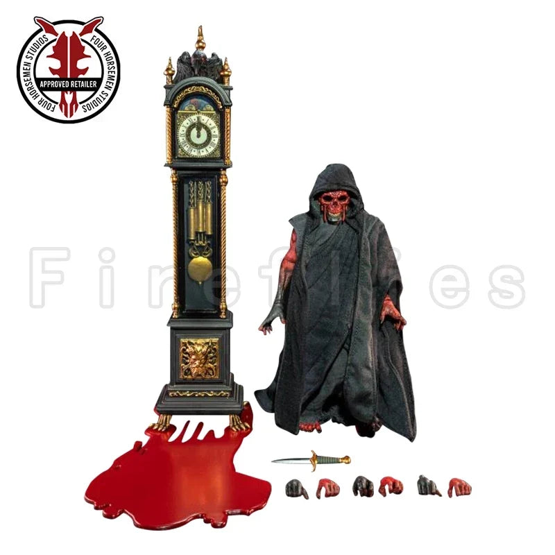 1/12 6inches Four Horsemen Studio Mythic Legions Action Figure Figura Obscura The Masque of the Red Death Black Robes