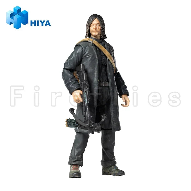 1/18 HIYA Action Figure Exquisite Mini Series The Walking Dead Negan Daryl Walker King Dark Eyes Walker Anime Toy