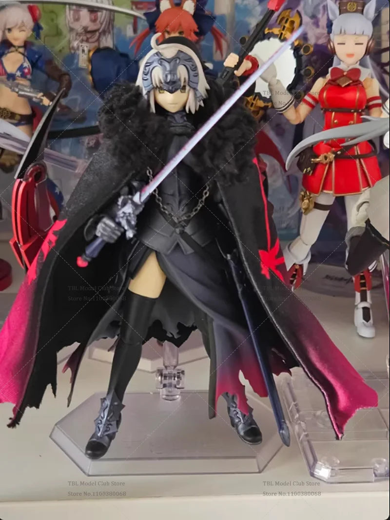 1/12 Scale Female Clothes Cloak Fate Avenger Dragon Witch Alter Japanese Anime For figma 6-inch Action Figure Soldier Scene