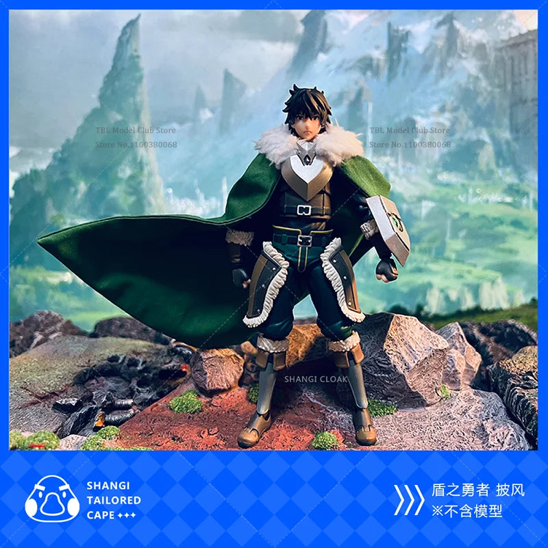 1/12 Scale Male Clothes Cape Rising of the Shield Hero Naofumi Iwatani Japanese  Anime For figma 6-inch Action Figure Soldier