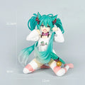 *Hatsune Miku Desktop Cute Action Figure 11cm Neko T-Shirt Ver. Anime Figurine Kawaii Girl Model Toy Gift