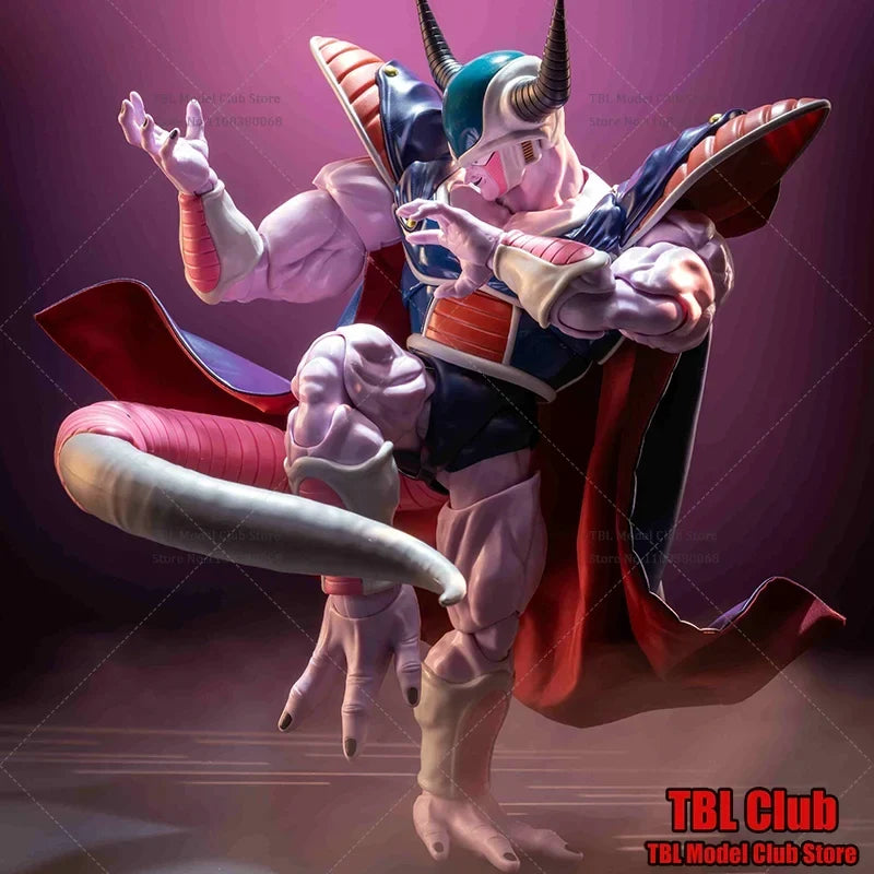 1/12 Scale Male Clothes Cloak DRAGON BALL King Cold Frieza Leader Japanese Anime For SHF 6-inch Action Figure Soldier Toys