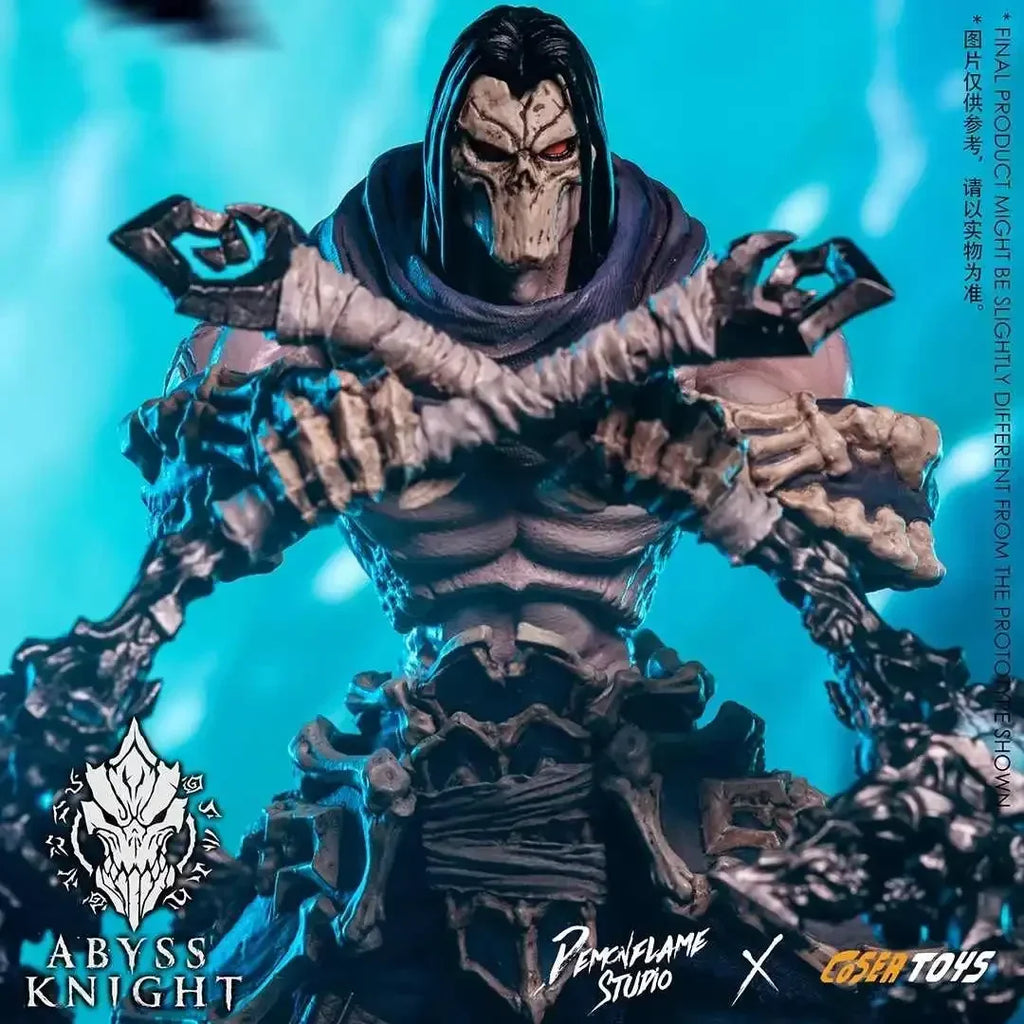 1/12th Scale Pemcvflame Studio X Cosertoys Darksiders 2 Death Movable Model Gk Toy Collect Abyss Knight Ad-005 Figure
