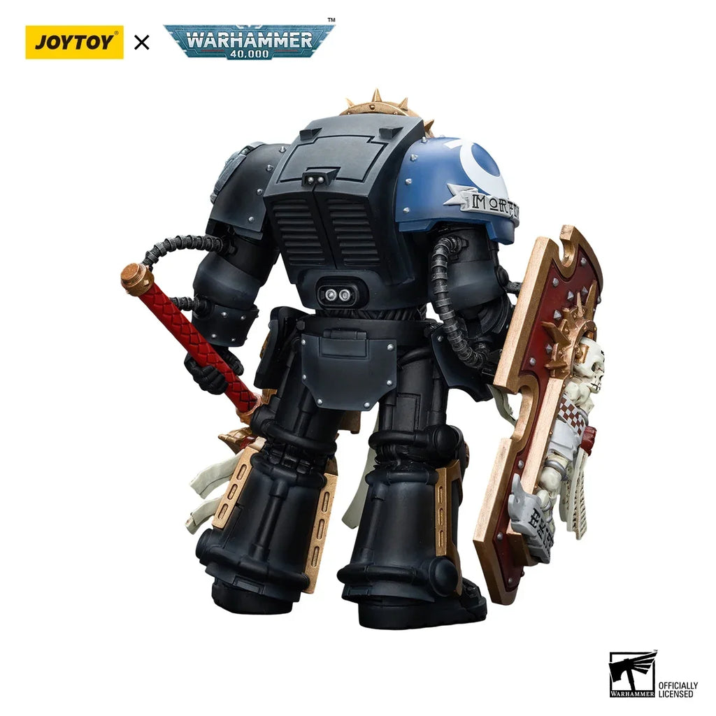 1/18 JOYTOY Action Figure 40K Ultramarines Chaplain in Terminator Armour Re-issue Version Anime Model Toy