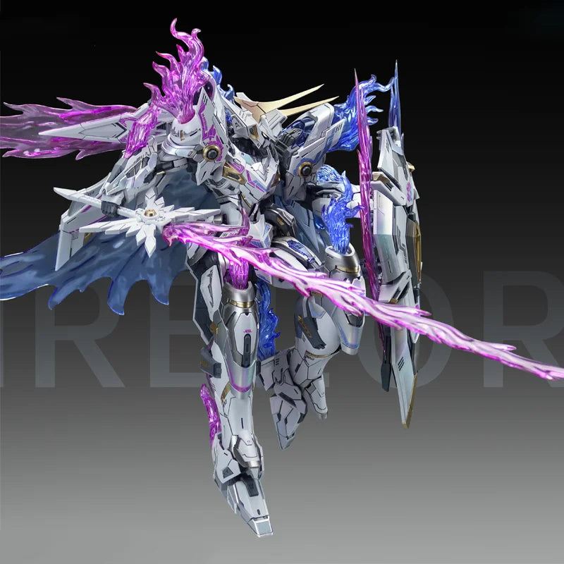 1/100 Snaa Blaze Emperor Ver. Phantom Flame Spirit Domestic Original Mecha Articulated Joints Model Ornament Action Figure Gift