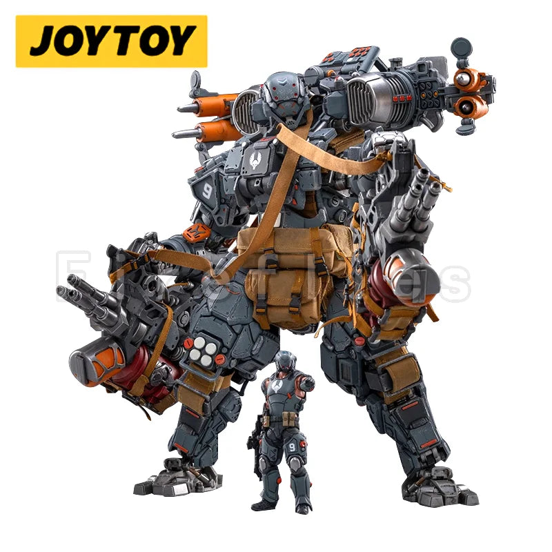 1/18 JOYTOY Action Figure Mecha Fear V Heavy Trajectory Type W/ Pilot Anime Collection Model Toy For Gift