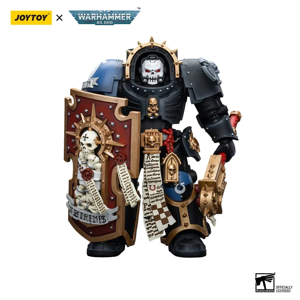1/18 JOYTOY Action Figure 40K Ultramarines Chaplain in Terminator Armour Re-issue Version Anime Model Toy
