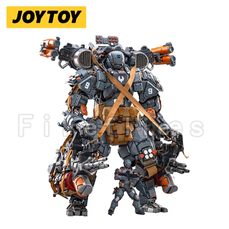 1/18 JOYTOY Action Figure Mecha Fear V Heavy Trajectory Type W/ Pilot Anime Collection Model Toy For Gift