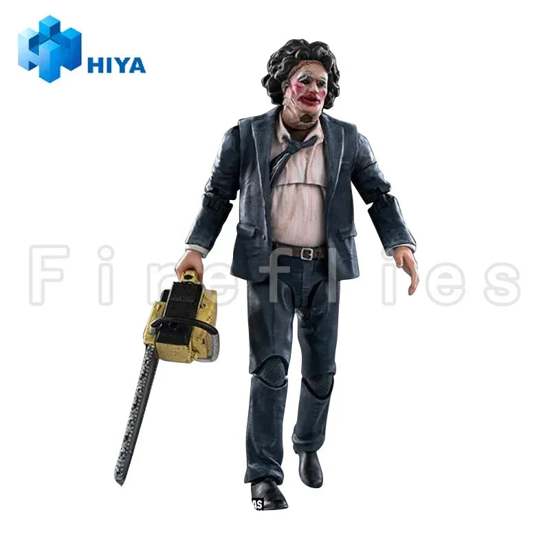 1/18 HIYA 4inch Action Figure Exquisite Mini Series Texas Chainsaw Massacre 1974 LeatherFace - Pretty Woman Mask