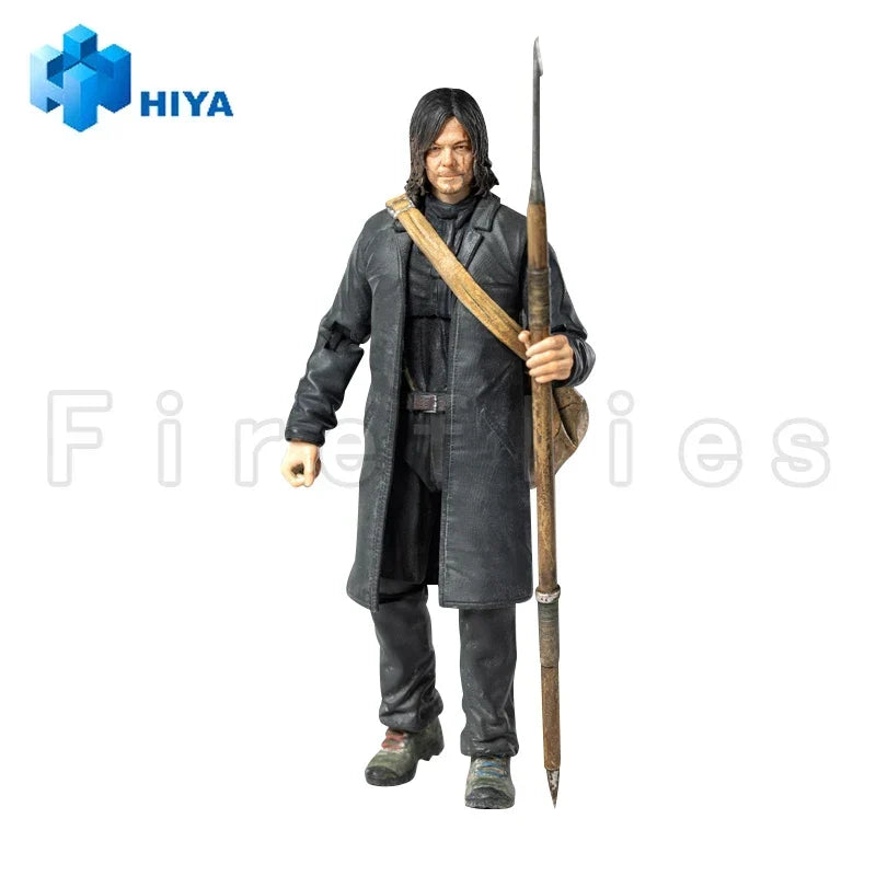 1/18 HIYA Action Figure Exquisite Mini Series The Walking Dead Negan Daryl Walker King Dark Eyes Walker Anime Toy