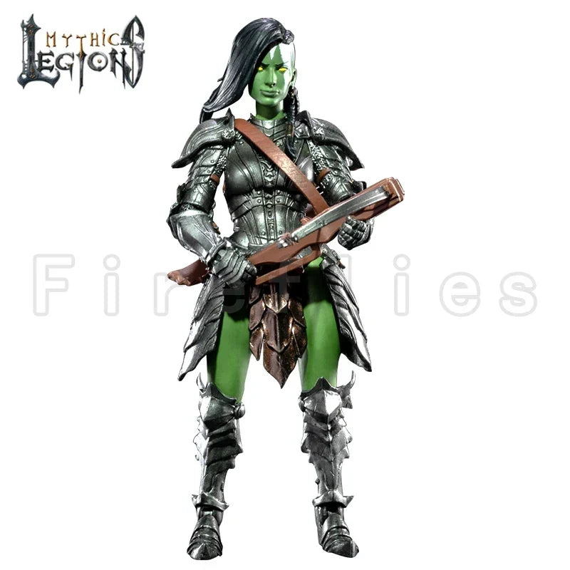 1/12 6inches Four Horsemen Studio Mythic Legions Action Figure Deluxe Female Orc Builder Ver 2.0 Model