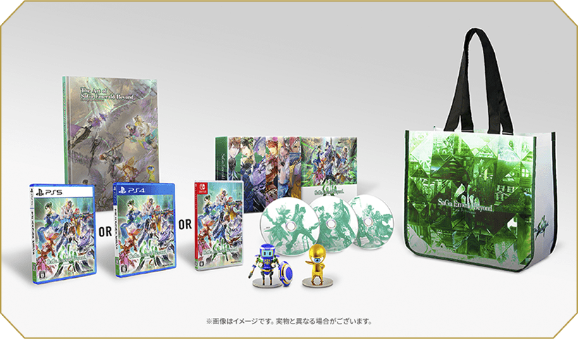 SaGa Emerald Beyond Collector's Edition [GREEN WAVE] - Switch
