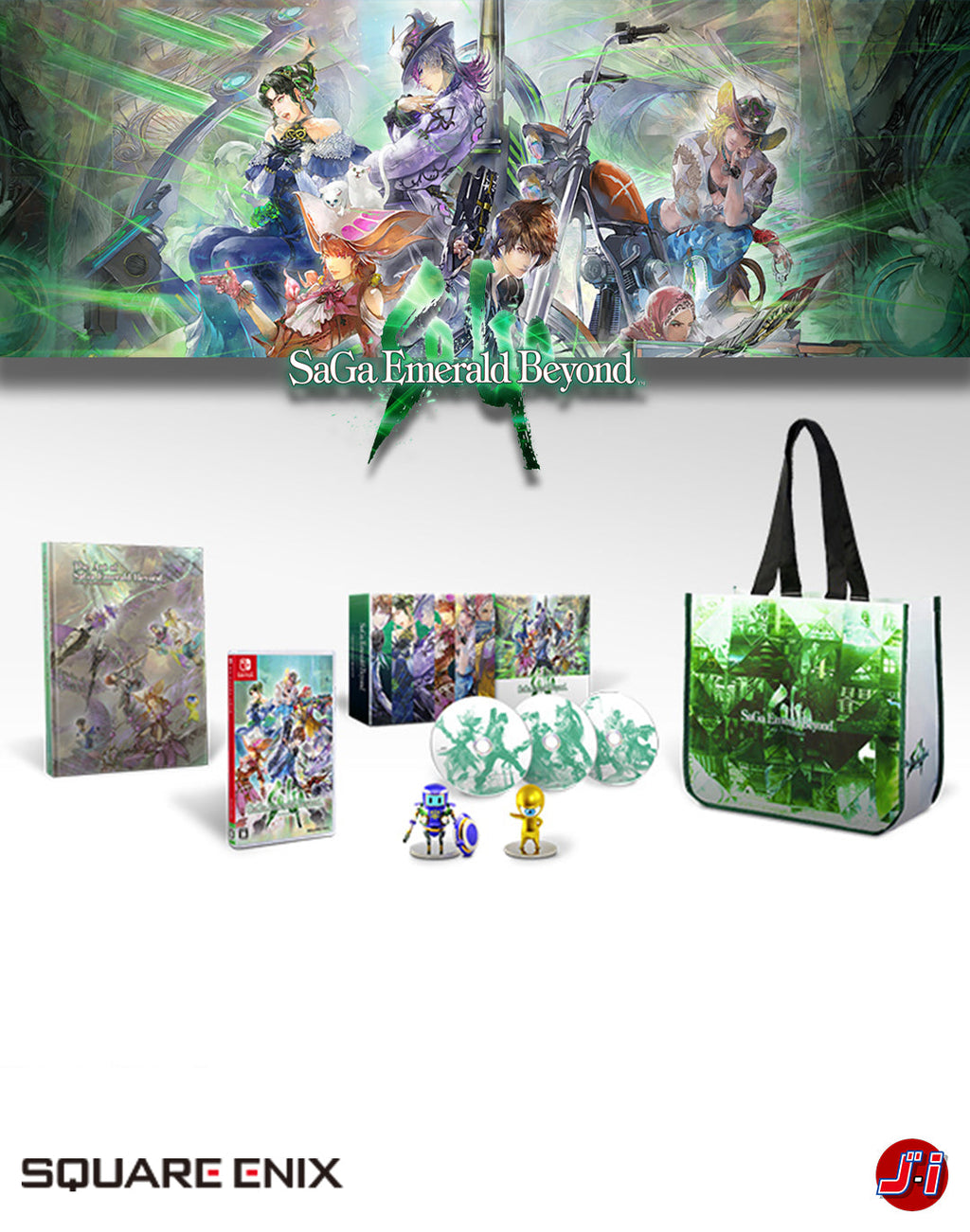 SaGa Emerald Beyond Collector's Edition [GREEN WAVE] - Switch