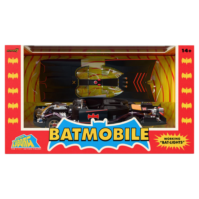 DC Batman (1966): Classic TV Series Batmobile (Full Color) Super Cyborg