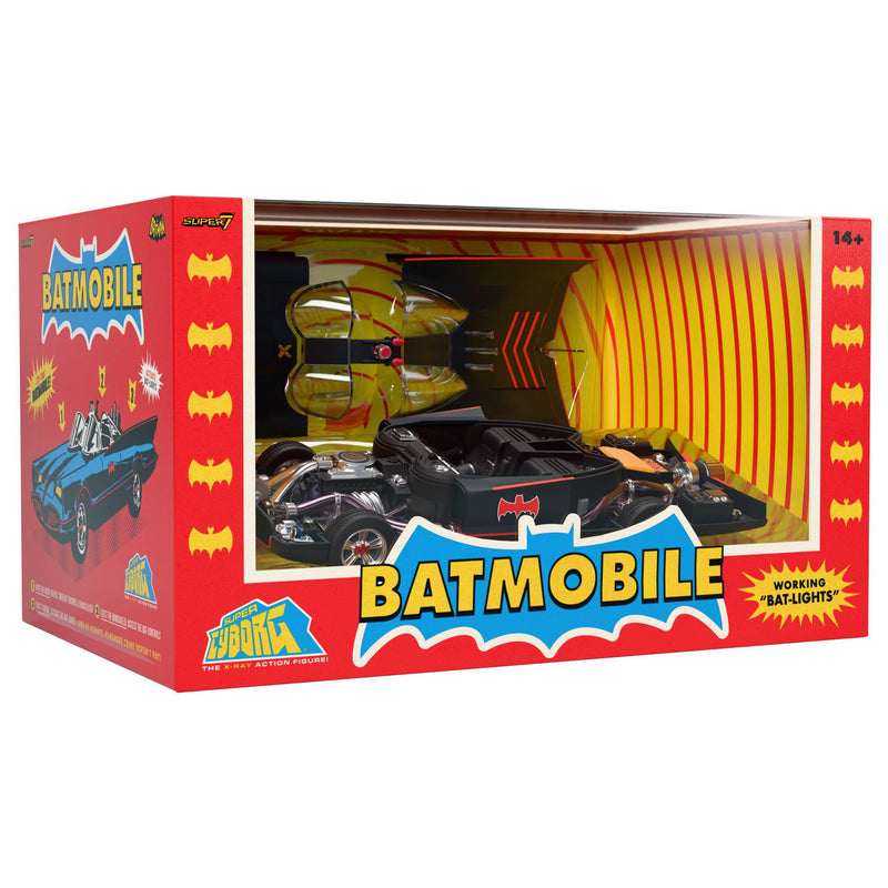 DC Batman (1966): Classic TV Series Batmobile (Full Color) Super Cyborg