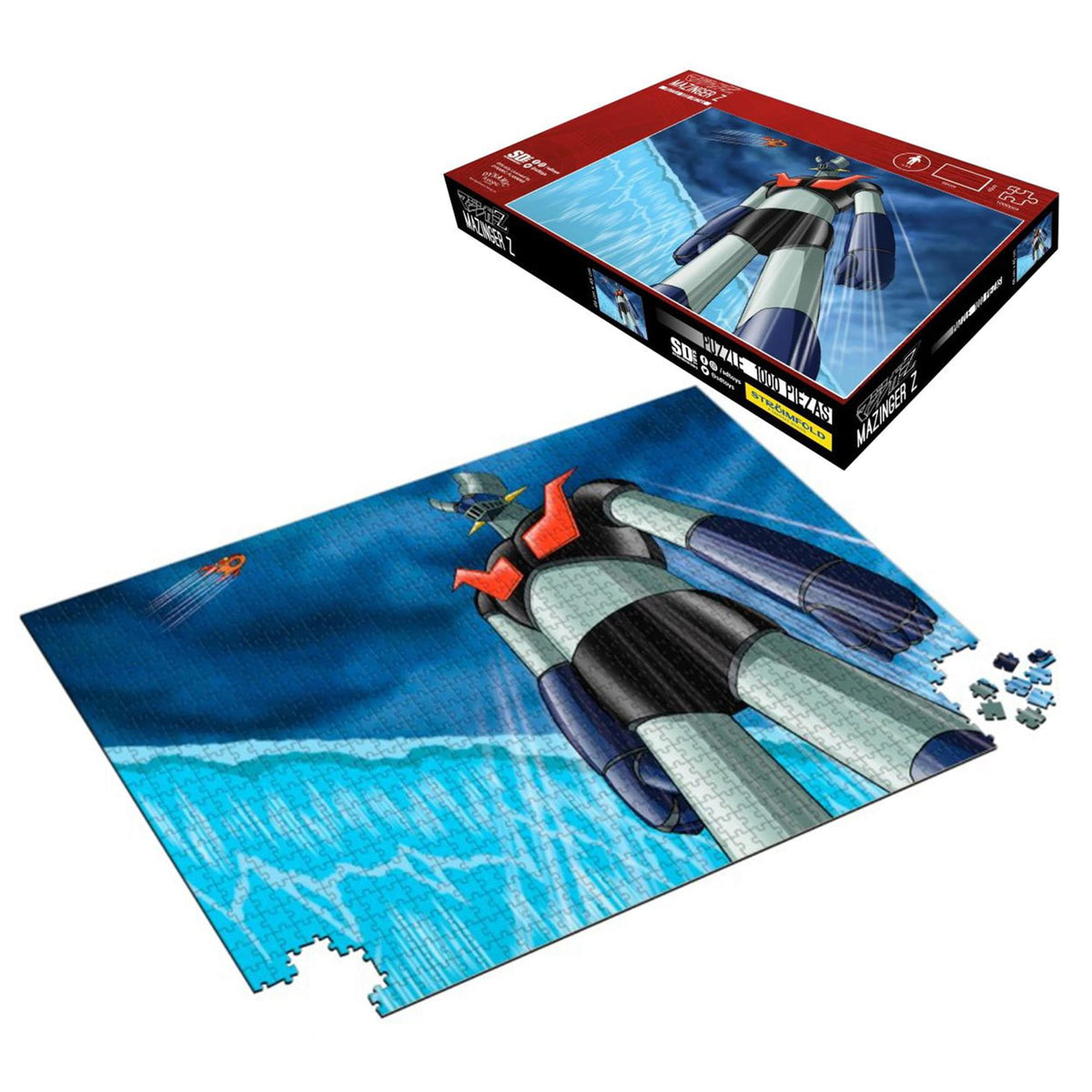 Mazinger Z Portada 1000-Piece Jigsaw Puzzle | 26 x 18 Inches