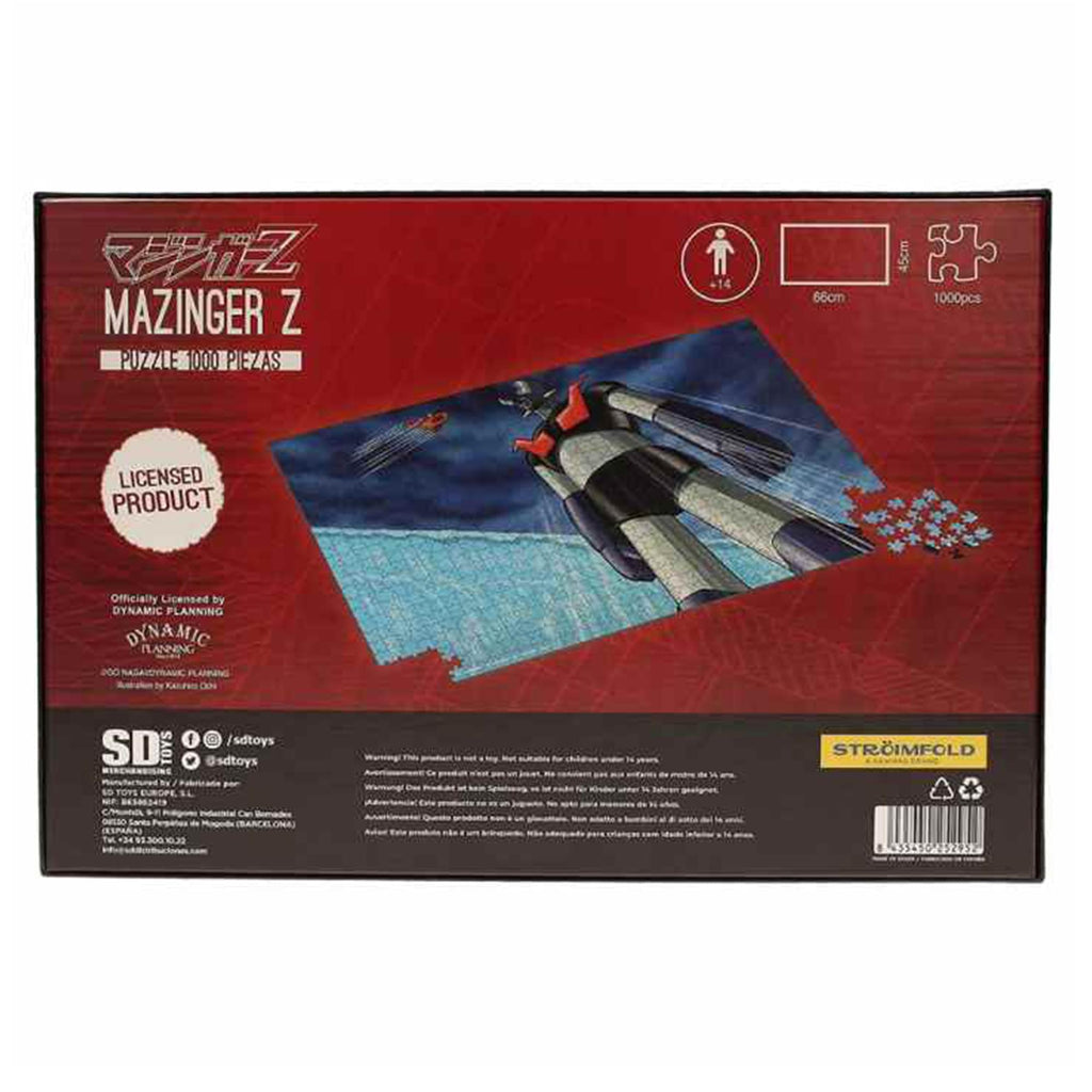 Mazinger Z Portada 1000-Piece Jigsaw Puzzle | 26 x 18 Inches