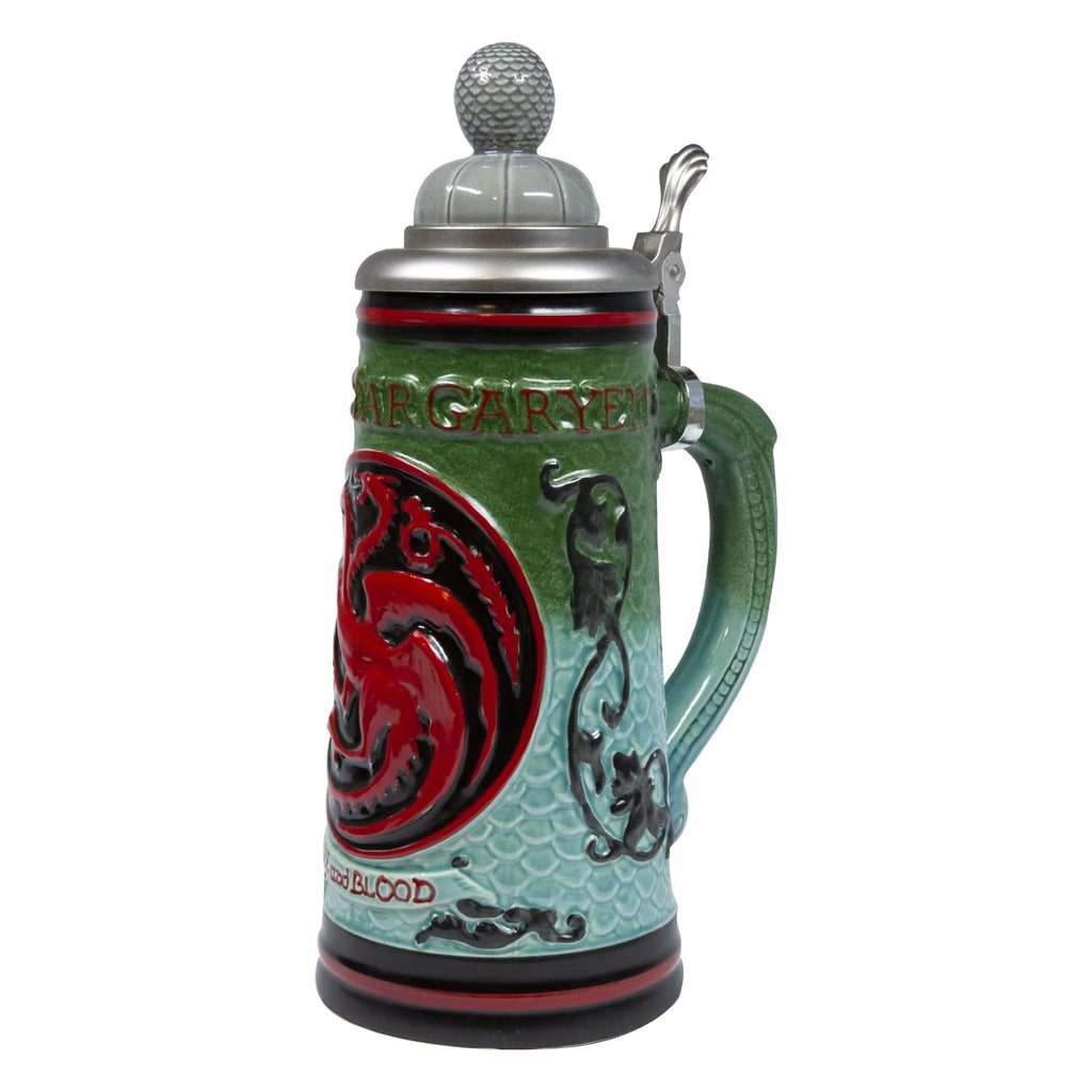 Game of Thrones House Targaryen Beer Stein | Ceramic Drinking Mug | 22 Oz.