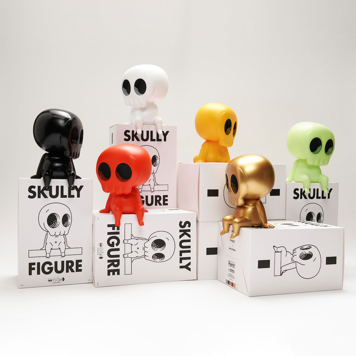 Mike Mitchell - "SKULLY" Vinyl Figure - Red Variant