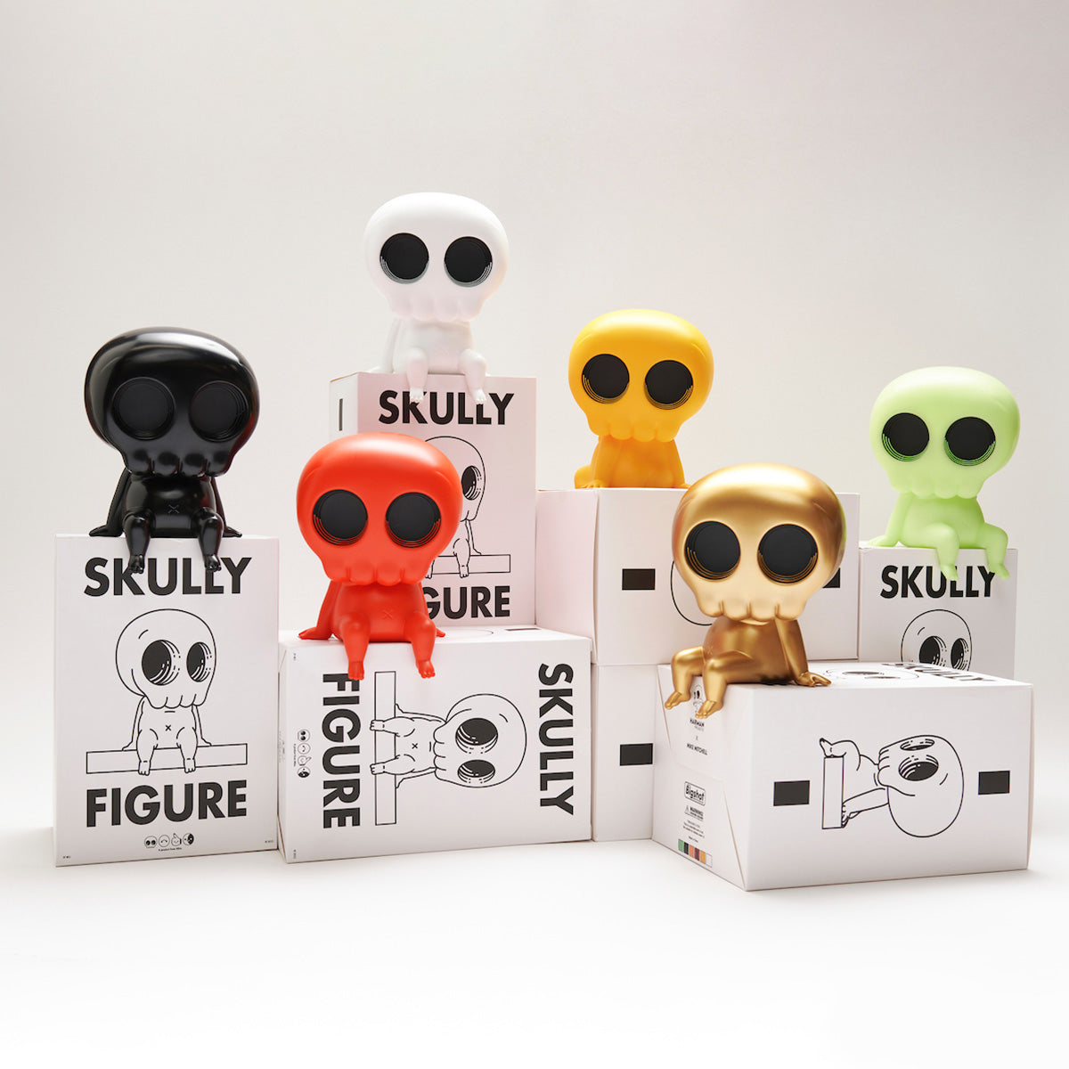 Mike Mitchell - "SKULLY" Vinyl Figure - Red Variant
