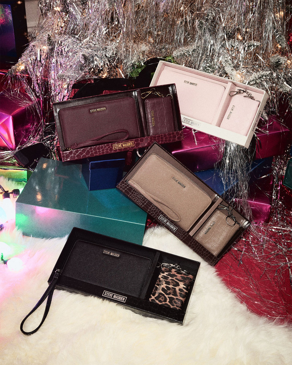 ZIPPY WALLET GIFT SET PINK
