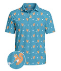 Men's Squirrel! Golf Polo