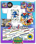 Sonic Origins Plus DX Pack Ebten Limited PS5 - T-Shirt - Acrylic Stand - Towel - Cover - Artbook