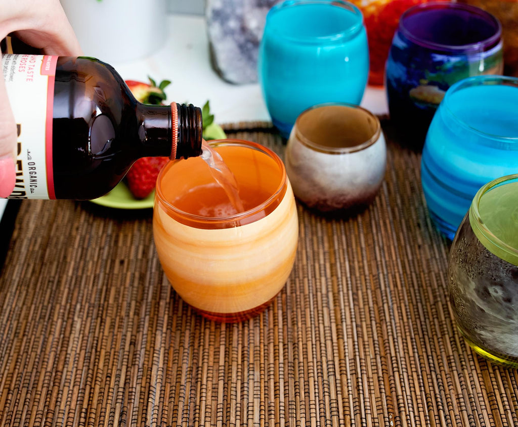 Solar System Planetary Glasses Set of 10 | Each Holds 4-10 Ounces