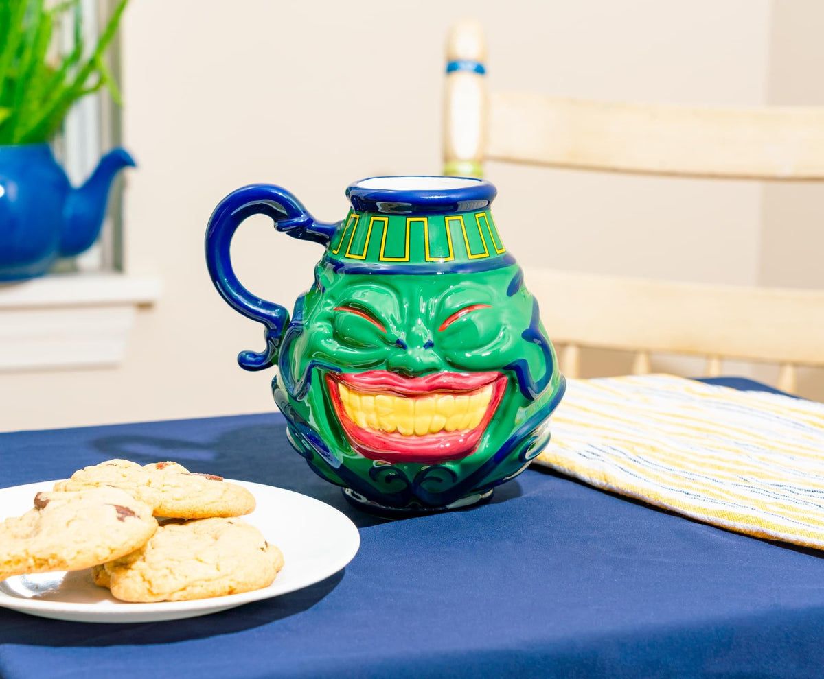 Yu-Gi-Oh! Pot Of Greed Sculpted Ceramic Mug | Holds 11 Ounces