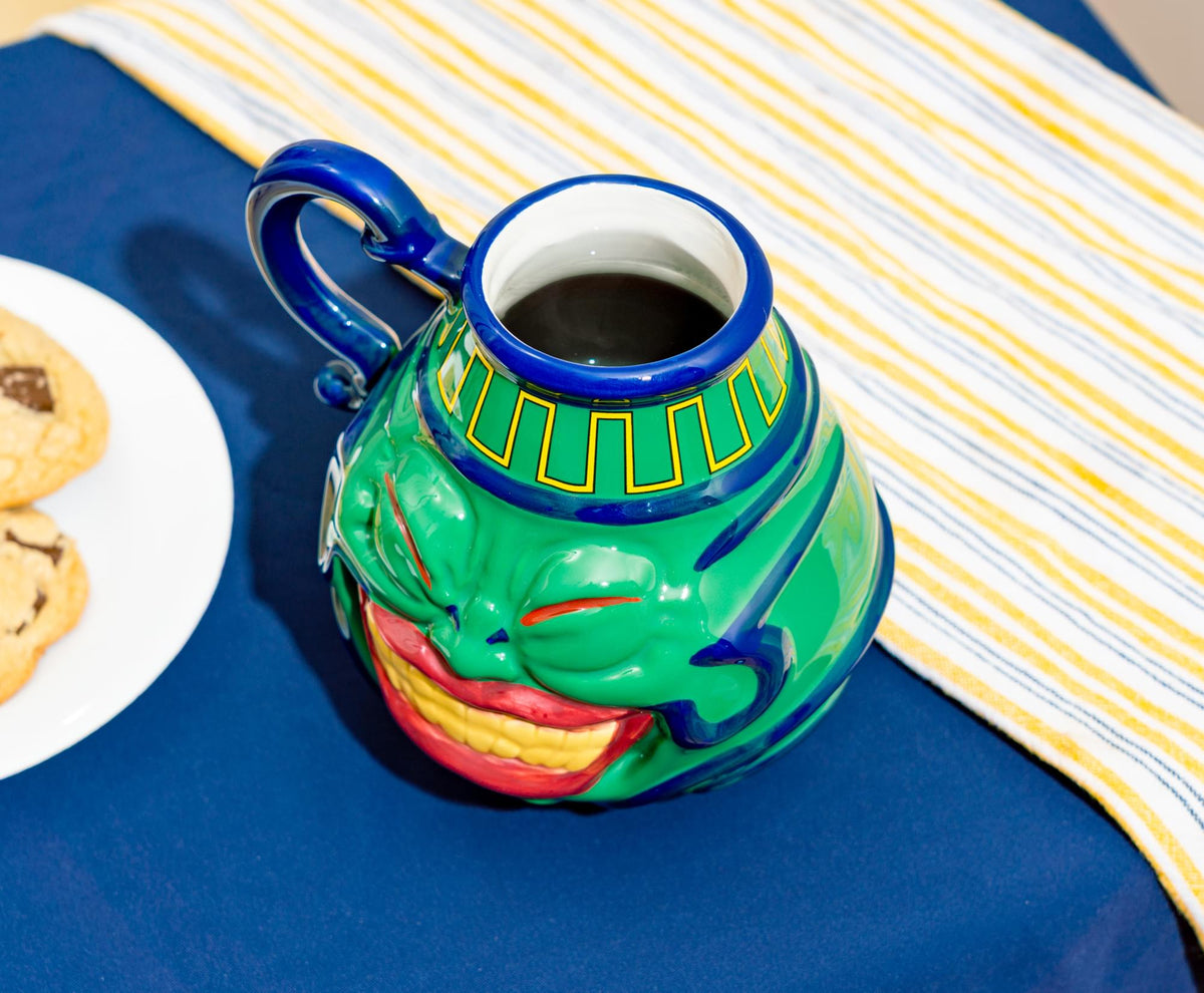 Yu-Gi-Oh! Pot Of Greed Sculpted Ceramic Mug | Holds 11 Ounces