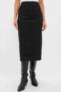 Black Rosie Midi Skirt