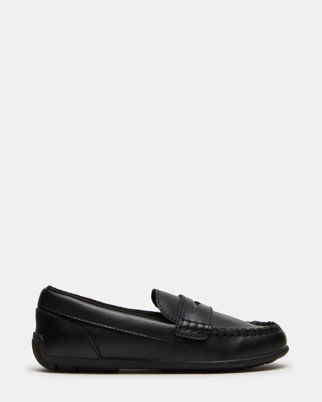KIDS' JARED BLACK LEATHER
