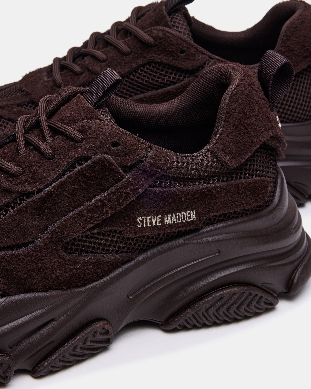 POSSESS BROWN SUEDE