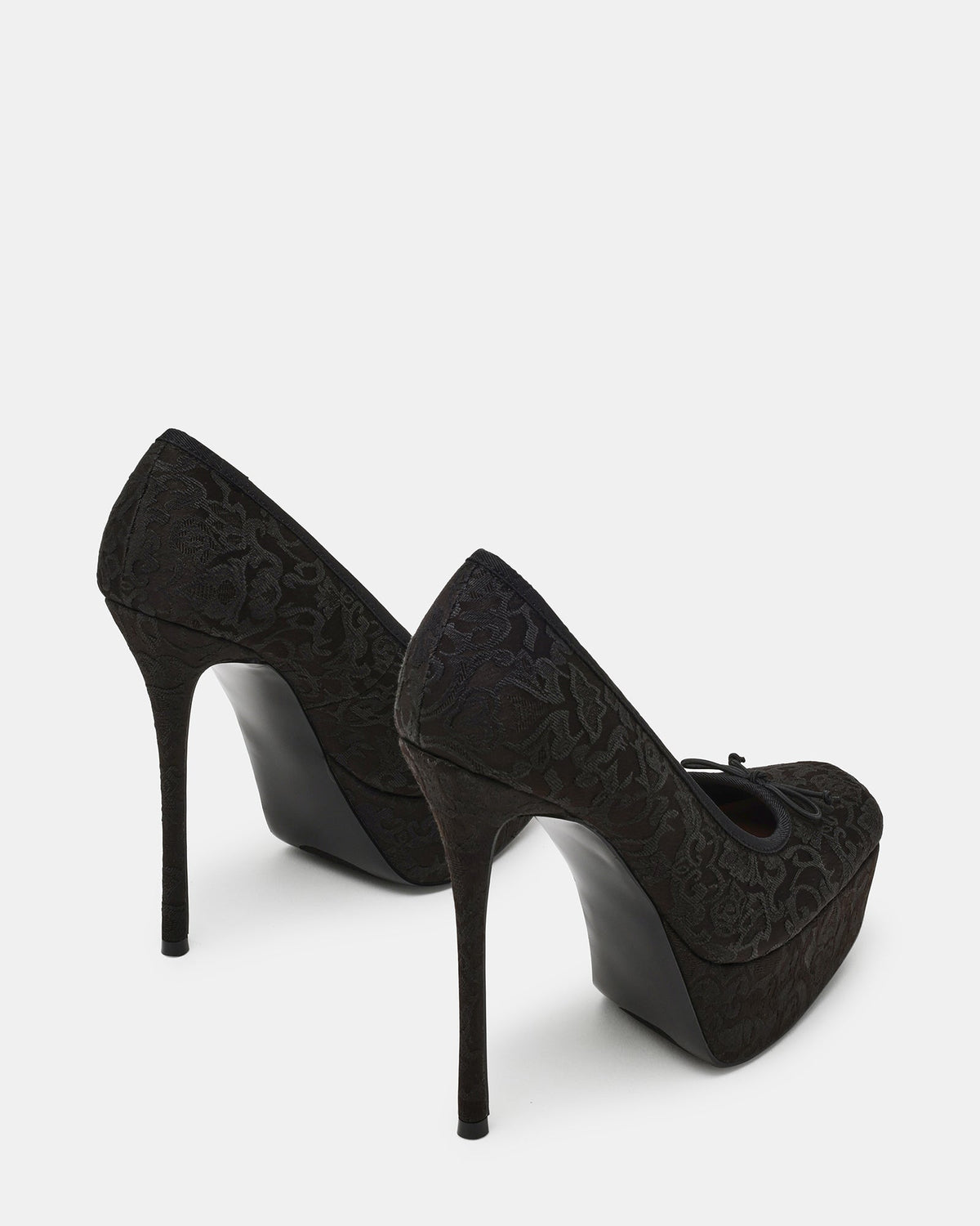 LYTHIA BLACK BROCADE