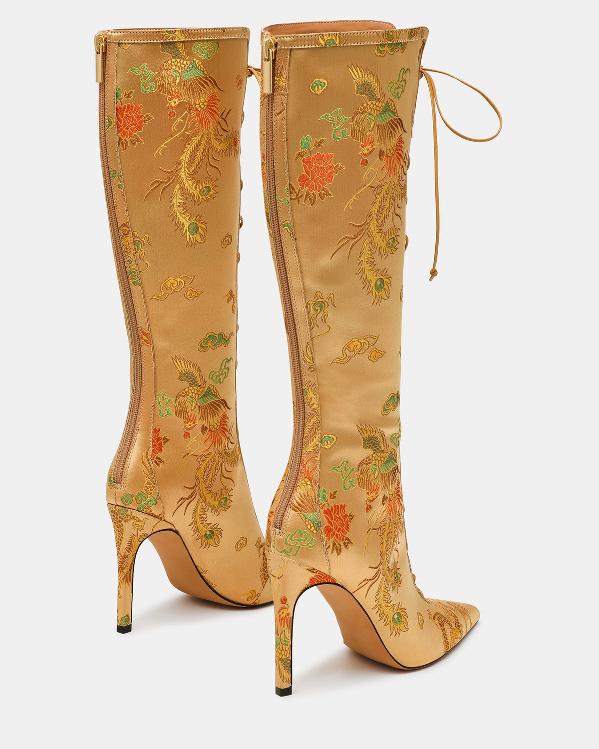 MAXINE CHAMPAGNE OLIVE BROCADE