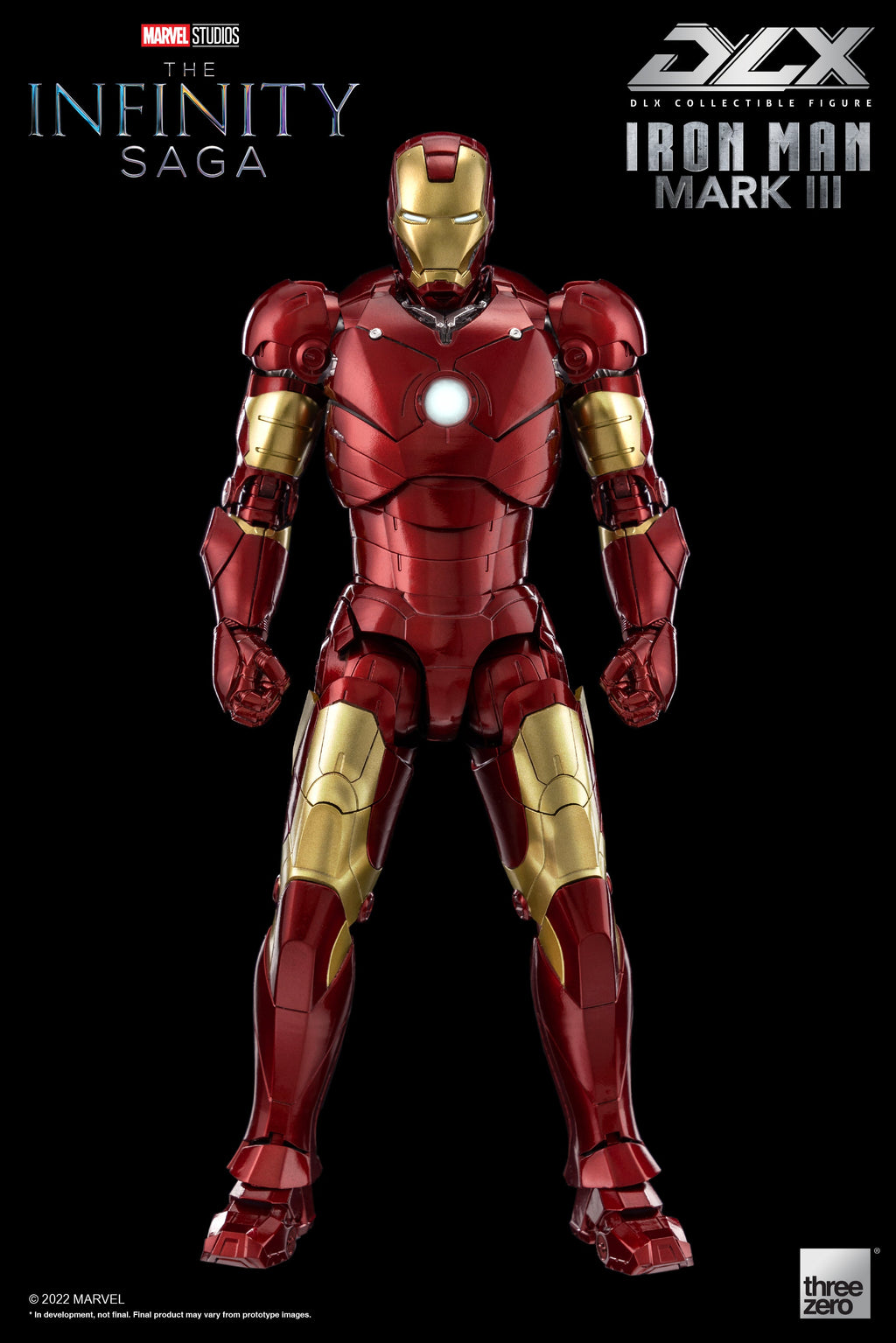DLX Iron Man Mark III Infinity Saga 1/12 Scale Action Figure