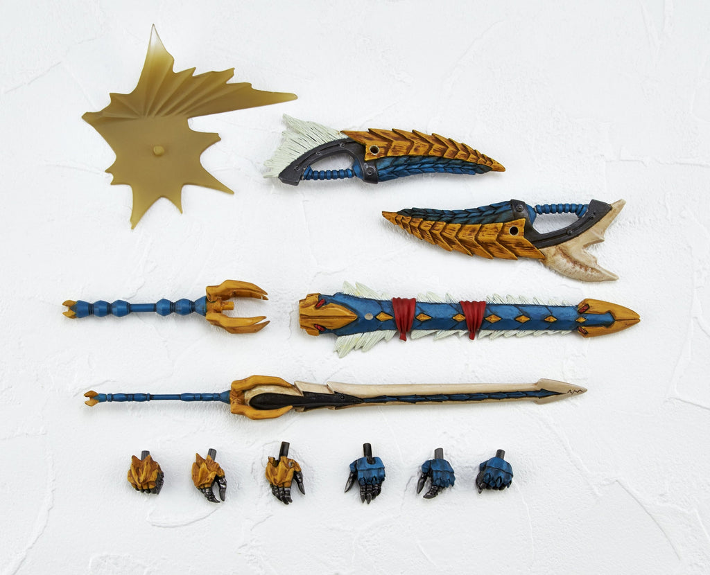REVOLTECH MONSTER HUNTER SWORDSMAN ZINOGRE SERIES